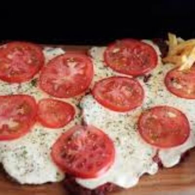 Milanesa NAPOLITANA CON AJO